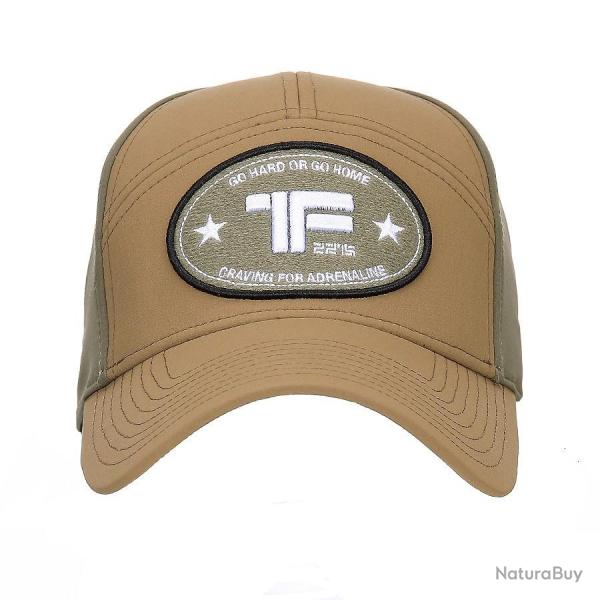 Casquette Baseball Flex bicolore Coyote, L-XL