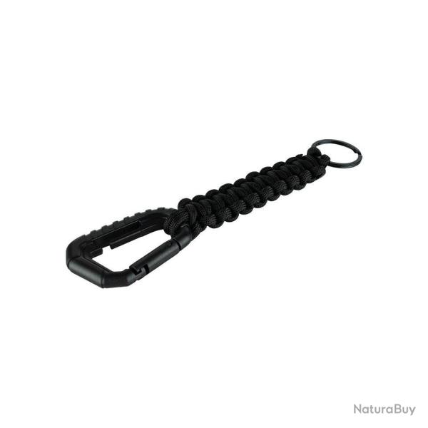 Porte-cl�s tactique Paracorde Noir