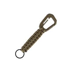 Porte-cl&eacute;s tactique Paracorde Coyote