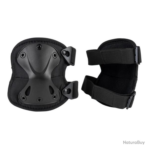 Genouill�res tactiques avec filet Noir
