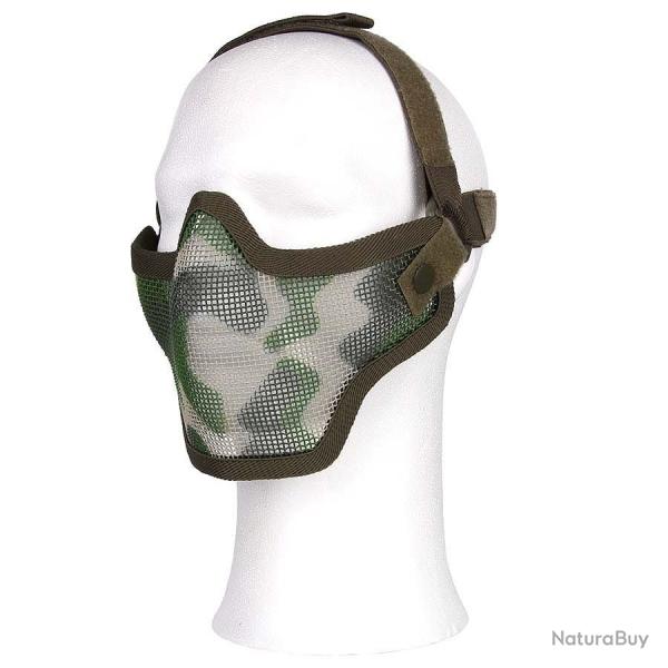 Masque Airsoft en metal Camouflage Woodland