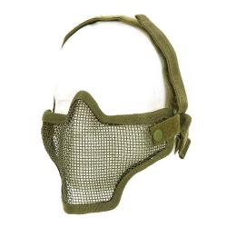 Masque Airsoft en metal Vert