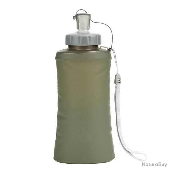 Gourde pliable en silicone 600 ml