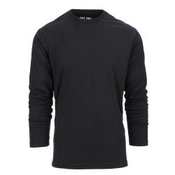 Tee shirt tactique &agrave; s&eacute;chage rapide manches longues Noir