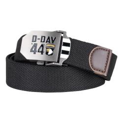 Ceinture toile 46mm 52mm tropical D Day 1944 Noir