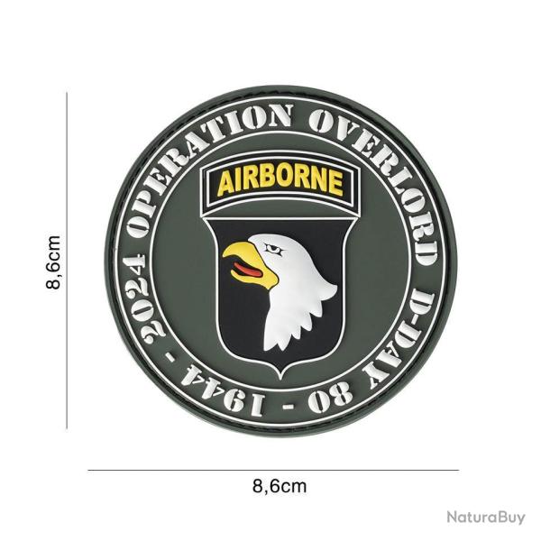 Patch 3D PVC D-Day 80 101st Airborne