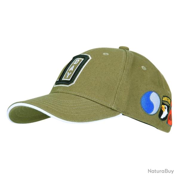 Casquette baseball US WWII D-Day Vert