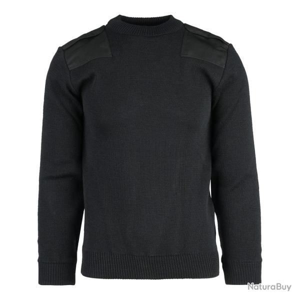 Pull OTAN en laine fine Noir