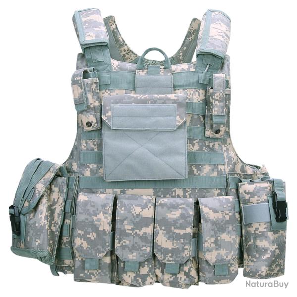 Gilet tactique Raptor Cordura Camouflage ACU