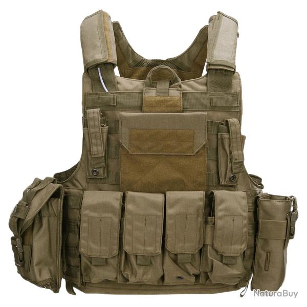 Gilet tactique Raptor Cordura Sable