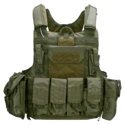 Gilet tactique Raptor Cordura Vert