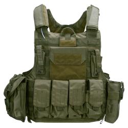 Gilet tactique Raptor Cordura Vert