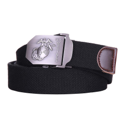 Ceinture toile 35mm US Marines Noir