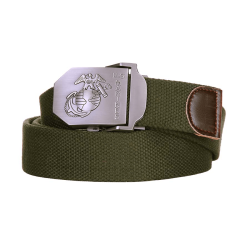 Ceinture toile 35mm US Marines Vert