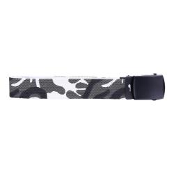 Ceinture toile 30mm avec boucle noire Camouflage Urban