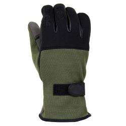 Gants tactiques en n&eacute;opr&egrave;ne Vert