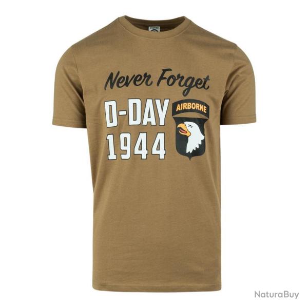 Tee shirt D Day 1944 Coyote