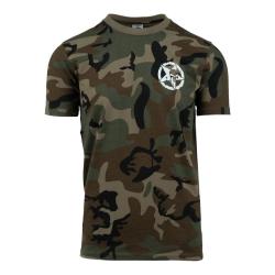 Tee shirt camouflage Allied Star punisher