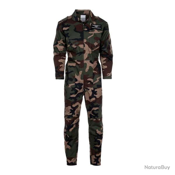 Combinaison de vol US Airforce Camouflage Woodland, 46-48