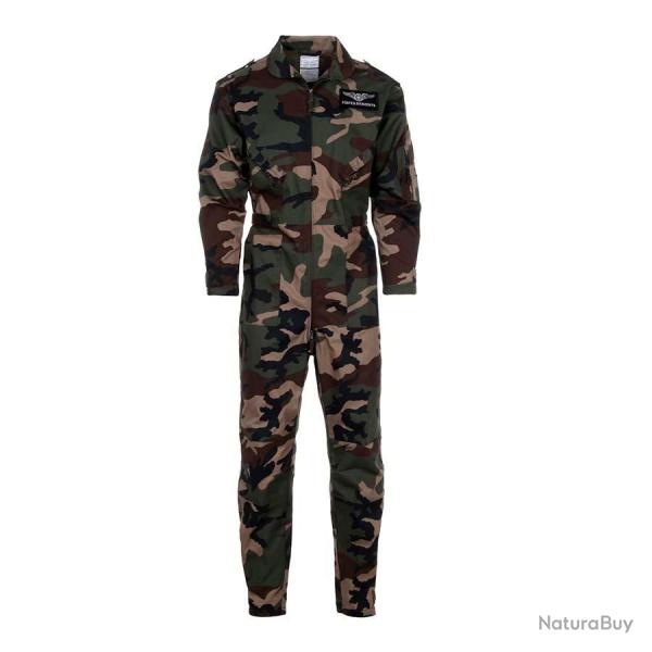Combinaison de vol US Airforce Camouflage Woodland, 38