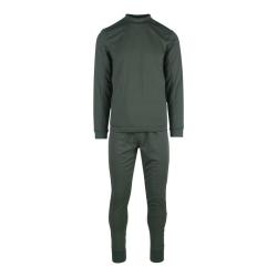 Set thermique tee shirt & pantalon Vert, 2XL-3XL