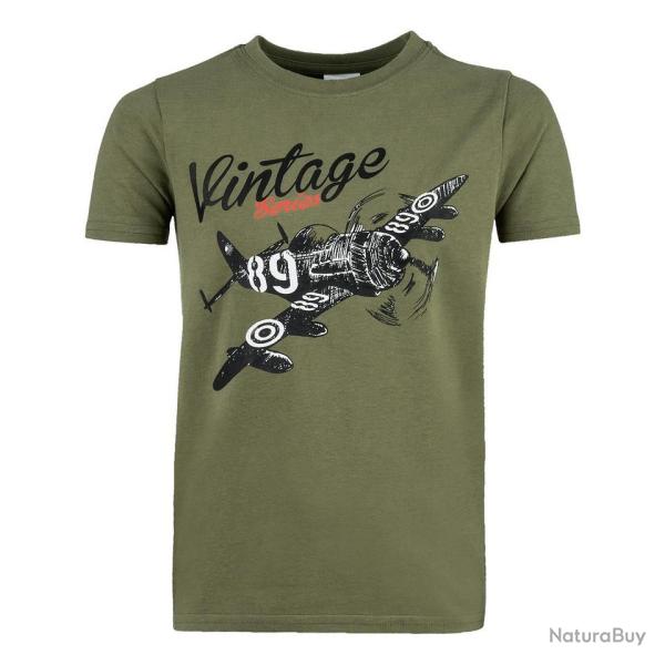 Tee-shirt Avion enfants 116 (5-6ans)