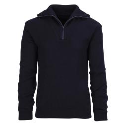 Pull camionneur 100 laine Marine