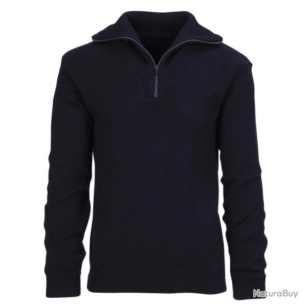 Pull camionneur 100% laine Marine, S