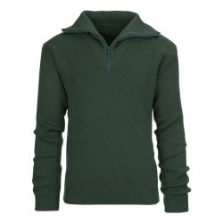 Pull camionneur 100 laine Vert