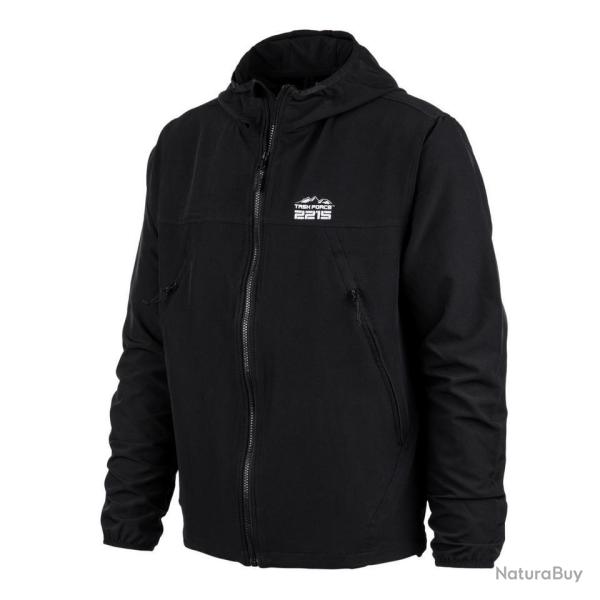 Veste tactique softshell Trail Noir