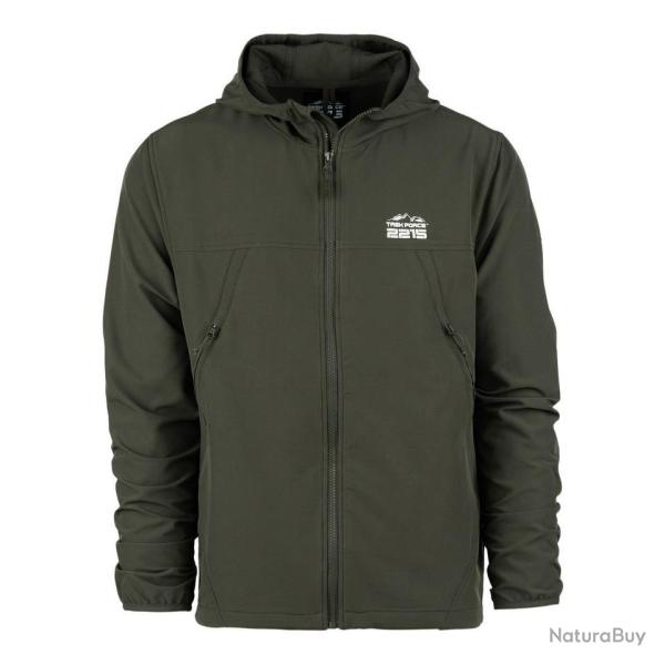Veste tactique softshell Trail Vert Ranger