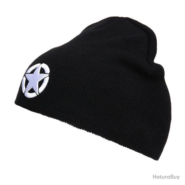 Bonnet Allied Star WWII Noir
