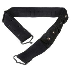 Ceinture de pistolet avec poche Noir
