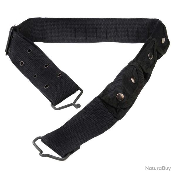 Ceinture de pistolet avec poche Noir