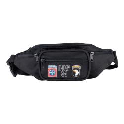 Sac de Taille (ou banane) D-Day Airborne 1944 Noir