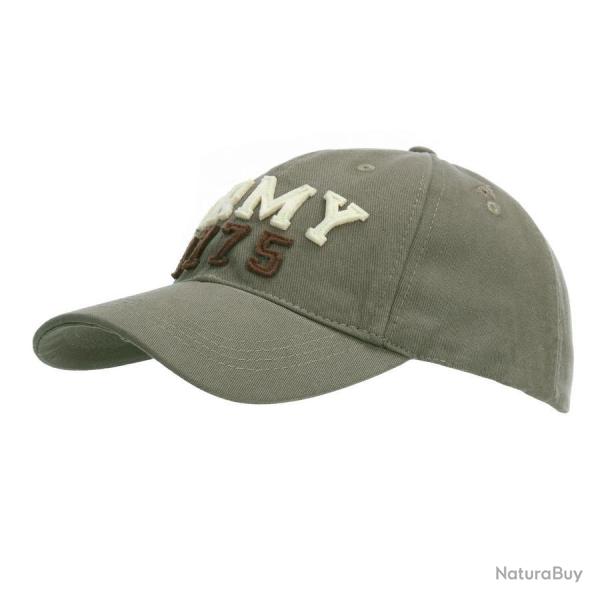 Casquette baseball Army 1775 Vert
