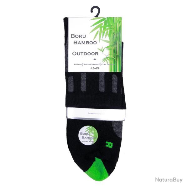 Chaussettes outdoor Boru en Bambou courtes 39/42