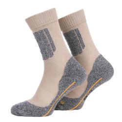 Chaussettes de travail & outdoor Beige, 43/46