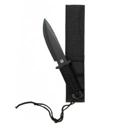 Couteau combat Recon 10 pouces&nbsp;- Mod&egrave;le A Noir