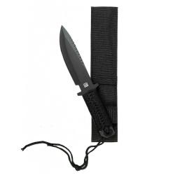 Couteau combat Recon 10 pouces&nbsp;- Mod&egrave;le A Noir