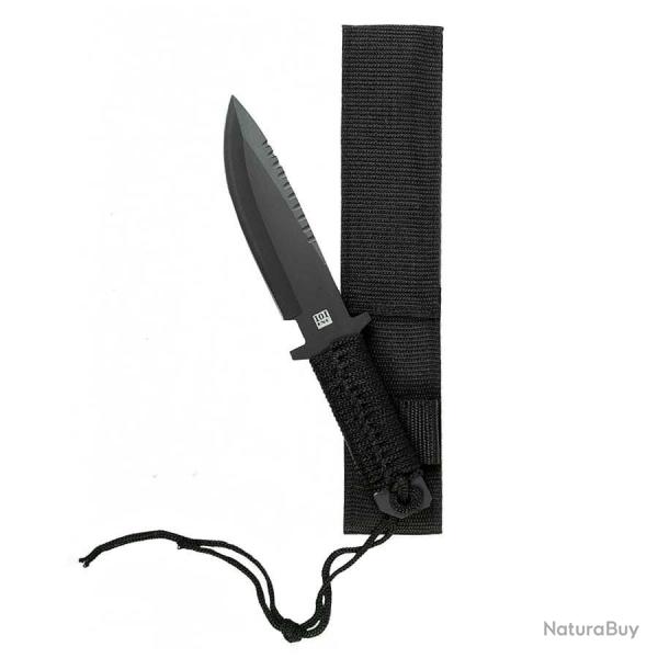Couteau combat Recon 10 pouces�- Mod�le A Noir
