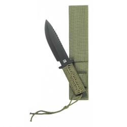 Couteau combat Recon 10 pouces&nbsp;- Mod&egrave;le A Vert