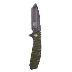 Couteau pliant furtif Vert