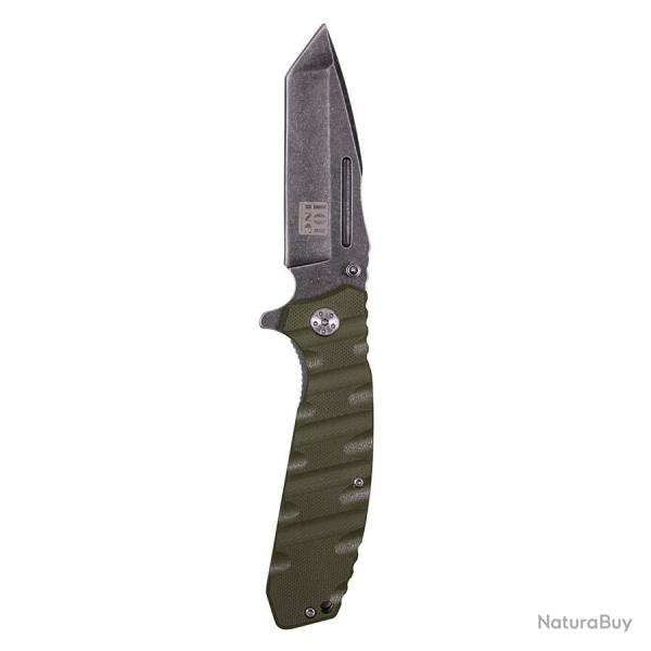 Couteau pliant furtif Vert