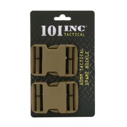 Boucles de rechange tactiques 50mm - set de 2 Coyote