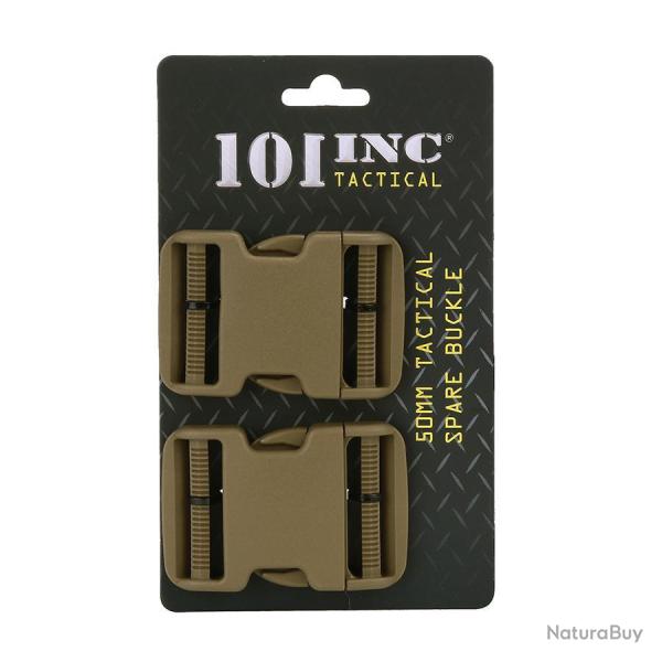 Boucles de rechange tactiques 50mm - set de 2 Coyote