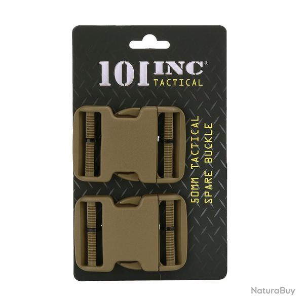 Boucles de rechange tactiques 50mm - set de 2 Coyote