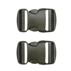 Boucles de rechange tactiques 38mm - set de 2 Kaki