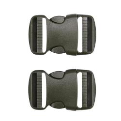 Boucles de rechange tactiques 38mm - set de 2 Kaki