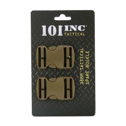 Boucles de rechange tactiques 38mm - set de 2 Coyote